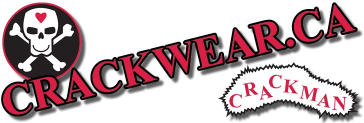 Welcome to CRACKWEAR.CA - fun and cool t-shirts and baseball caps from the Crackman!